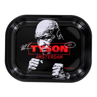 Metallinen rullaustarjotin, musta "Boxing Mike" (TYSON 2.0)