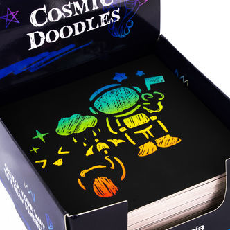 Cosmic Doodles -luonnosmuistikirja (Zamnesia)
