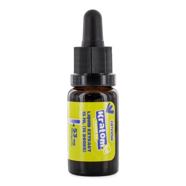 Kratom-tinktuura (15 ml) - 53 mg nestemäinen uute (Zamnesia)