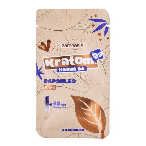 Kratom-kapselit – 45 mg uutetta (Zamnesia)