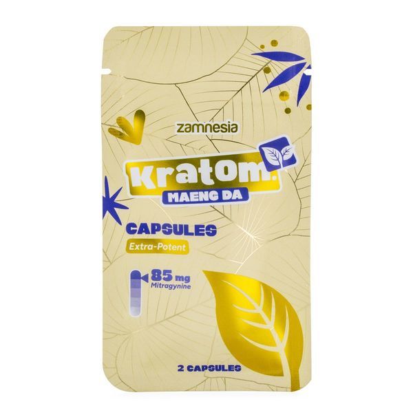 Kratom-kapselit – 85 mg uutetta (Zamnesia)