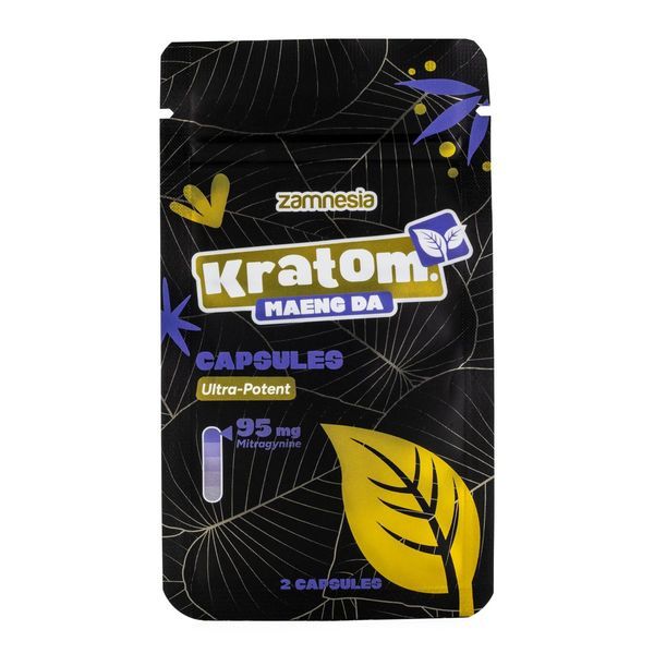 Kratom-kapselit – 95 mg:n uute (Zamnesia)