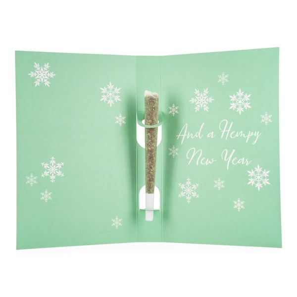 Joulukortti "Merry Juana"