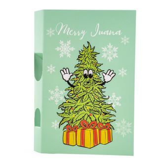 Joulukortti "Merry Juana"