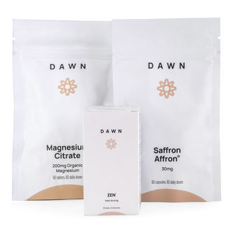 T&auml;ydellisen seesteisyyden paketti (Dawn Nutrition)