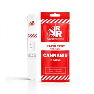 RauschRadar&reg; kannabiksen sylkitesti (3,5 ng/ml)