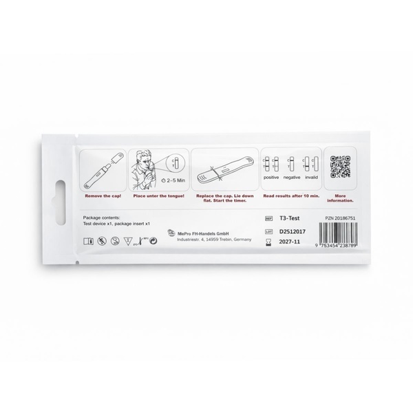 RauschRadar® kannabiksen sylkitesti (3,5 ng/ml)
