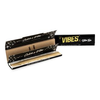 VIBES -s&auml;tk&auml;paperikotelo &ndash; King Size Slim filtterien kanssa &ndash; eritt&auml;in ohut