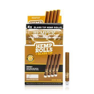 Minirullat + lasinen filtteri 4 kpl (Hemper)