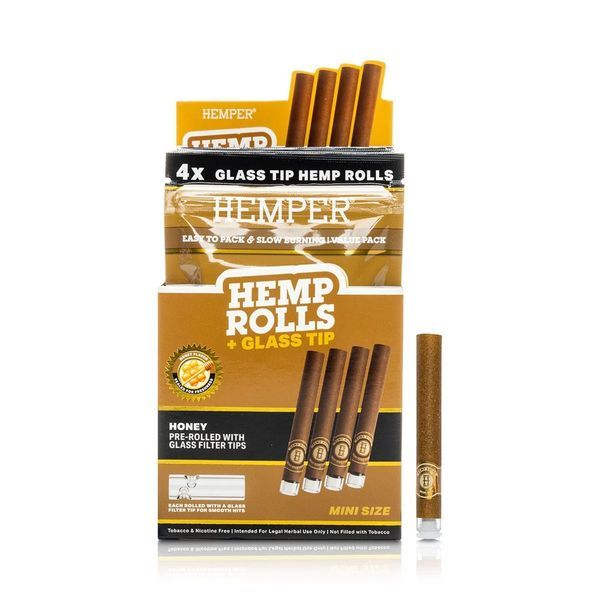 Minirullat + lasinen filtteri 4 kpl (Hemper)
