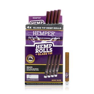 Minirullat + lasinen filtteri 4 kpl (Hemper)