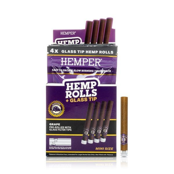 Minirullat + lasinen filtteri 4 kpl (Hemper)
