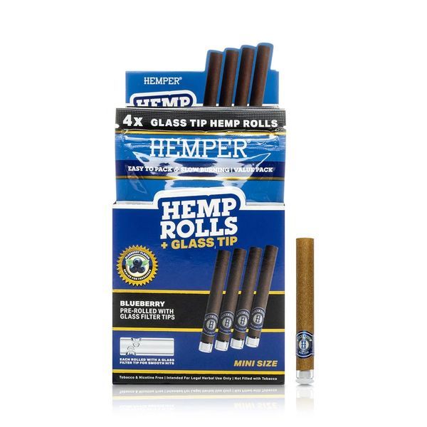 Minirullat + lasinen filtteri 4 kpl (Hemper)