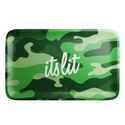 It's Lit! Vaaleanvihreä camo-rullaustarjotin (Hemper)