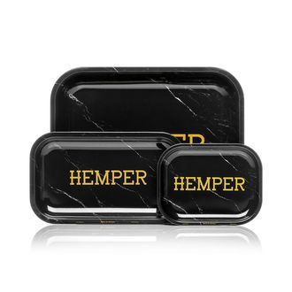 Luxe Black Marble -rullaustarjotin (Hemper)