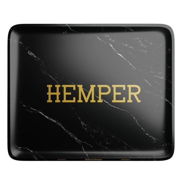 Luxe Black Marble -rullaustarjotin (Hemper)