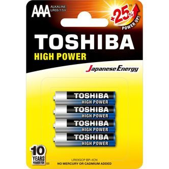 Alkalinen AAA-paristo (TOSHIBA)