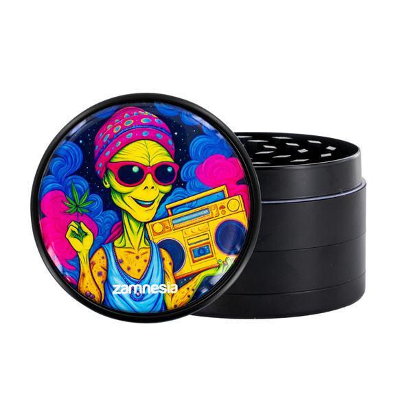 Area 420 metallinen grinderi -mallisto (Zamnesia) – 4-osainen Ø63 mm