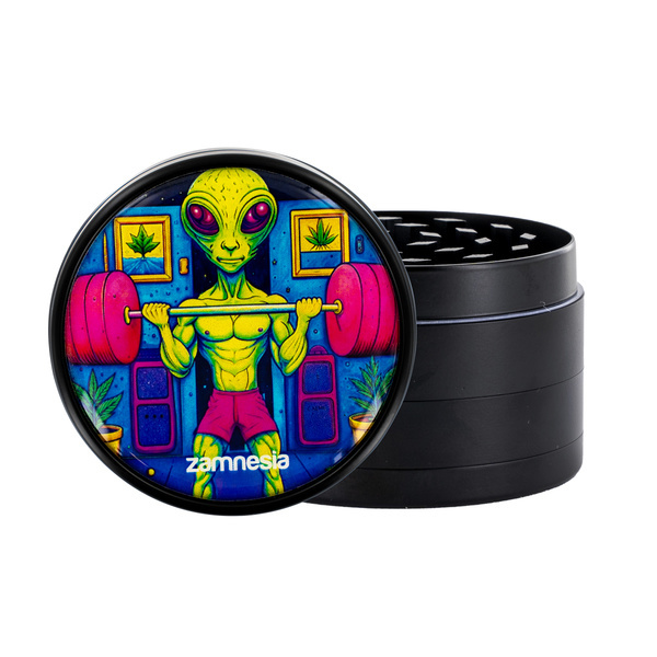 Area 420 metallinen grinderi -mallisto (Zamnesia) – 4-osainen Ø63 mm