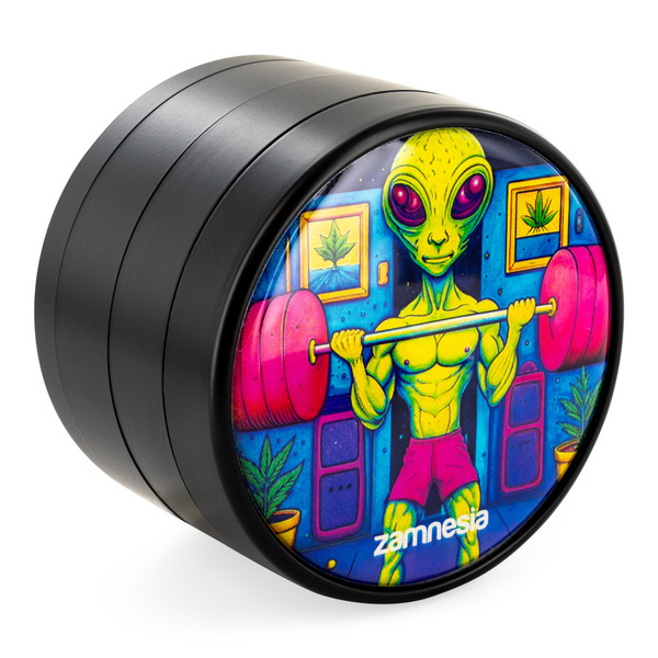 Area 420 metallinen grinderi -mallisto (Zamnesia) – 4-osainen Ø63 mm