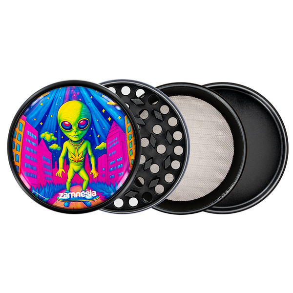 Area 420 metallinen grinderi -mallisto (Zamnesia) – 4-osainen Ø63 mm