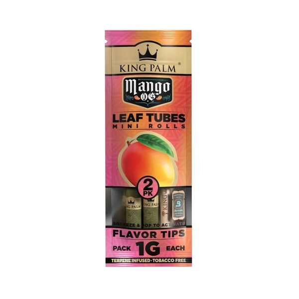 Käsin rullattu lehti 2 kpl (King Palm)
