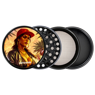 Bad Bitches -metallinen grinderikokoelma (TRIBE) – 4-osainen Ø63 mm