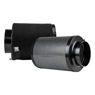 Hiilisuodattimellinen ilmanpuhdistin 150 mm (Zamnesia)