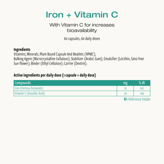 Rauta + C-vitamiini (Cibdol)