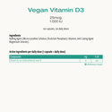 Vegaaninen D3-vitamiini (Cibdol)