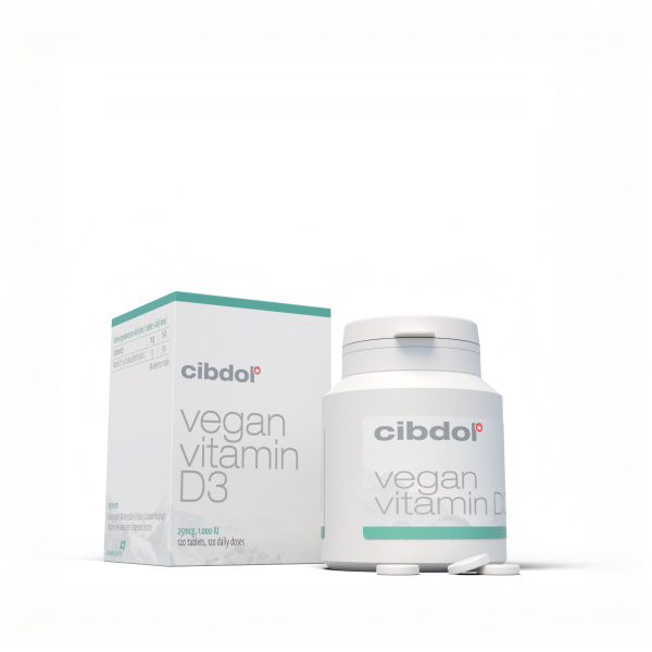 Vegaaninen D3-vitamiini (Cibdol)