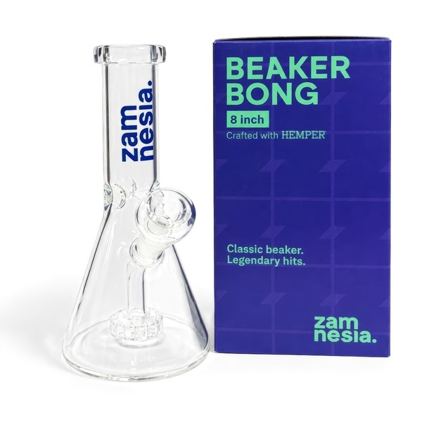 Zamnesia x HEMPER - 8" beaker-bongi