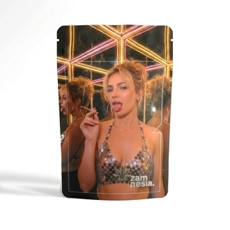 Stoner Girl Z-Lock -säilytyspussi (Medium)