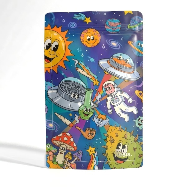 Trippy Toons Z-Lock -säilytyspussi (Extra Large)