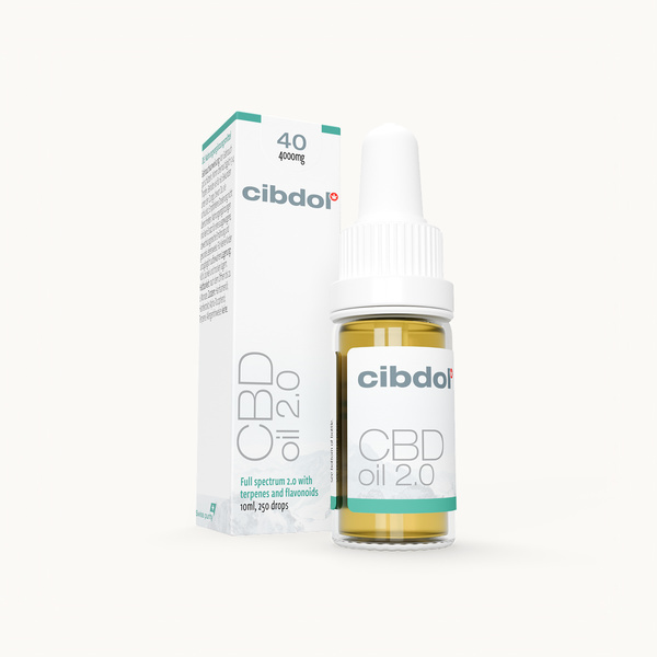 CBD-öljy 2.0 40% (Cibdol)