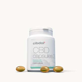 CBD-pehme&auml;kapselit 5% 500 mg (Cibdol)