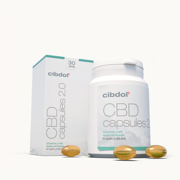 CBD-pehmeäkapselit 30% 3000 mg (Cibdol)
