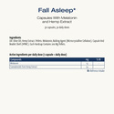 Fall Asleep -kapselit (Cibdol)