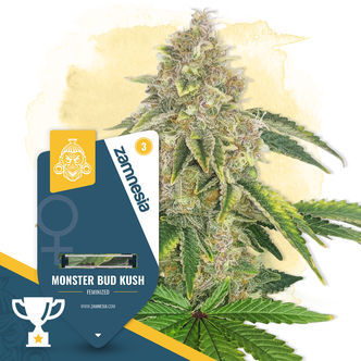Monster Bud Kush (Zamnesia Seeds) feminisoitu