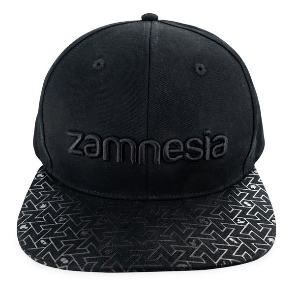 Zamnesia Snapback -lippis, musta