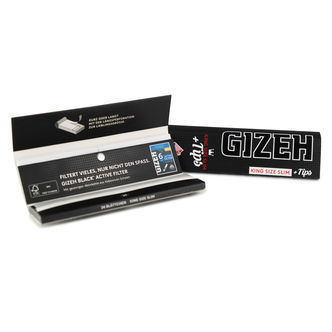 Gizeh King Size Slim s&auml;tk&auml;paperit + rullausfiltterit