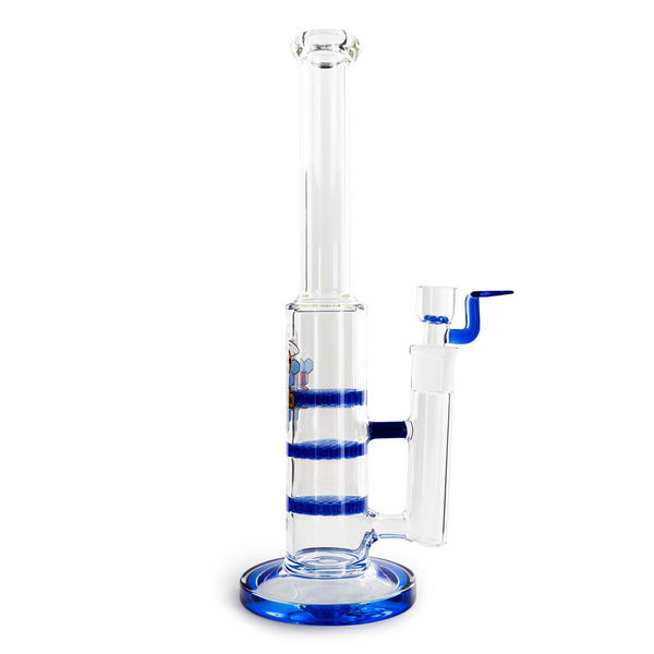 Lasinen bongi 'Triple HoneyComb'