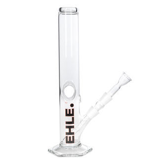 EHLE Glass Ice Bong Black Hole, jossa on karbireik&auml;