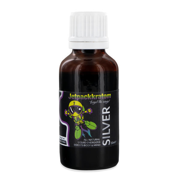 Jetpackkratom SILVER - nestemäinen uute (60 mg)