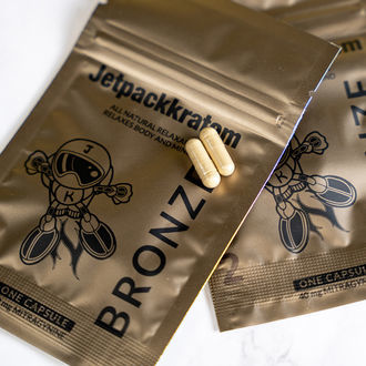 Jetpackkratom BRONZE 40 mg -uute – kapselit