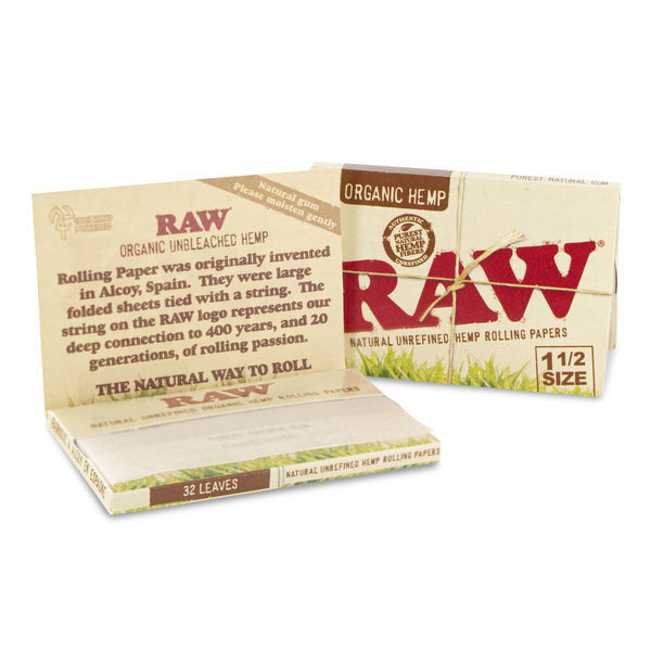 RAW-hamppusätkäpaperit 1½