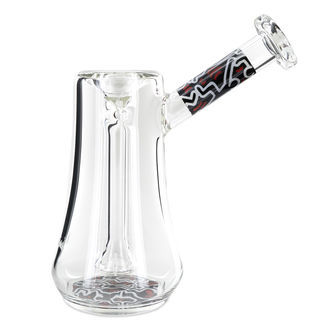 Lasinen bubbler (K. Haring)