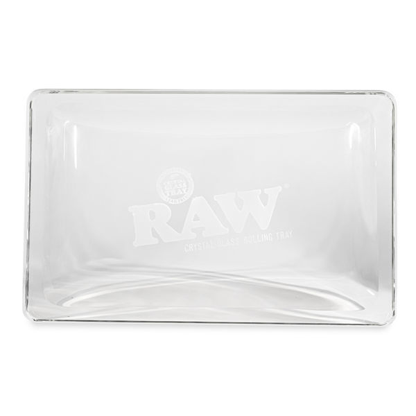 RAW kristallinen lasinen rullaustarjotin