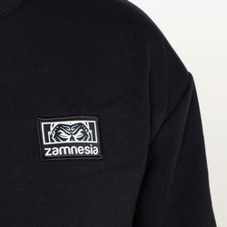 Zamnesia Icon -collegepaita | musta