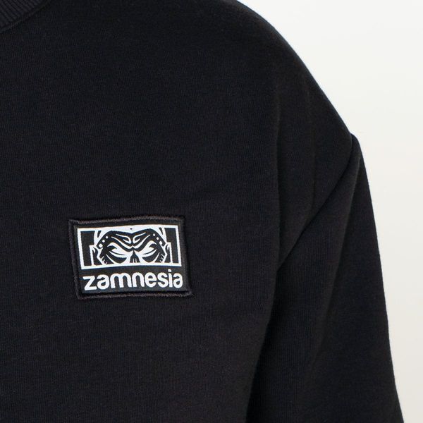 Zamnesia Icon -collegepaita | Musta